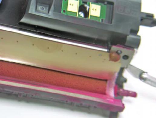 Инструкция по заправке картриджа HP Color LaserJet 1500 - №19 Как заправить HP 1500