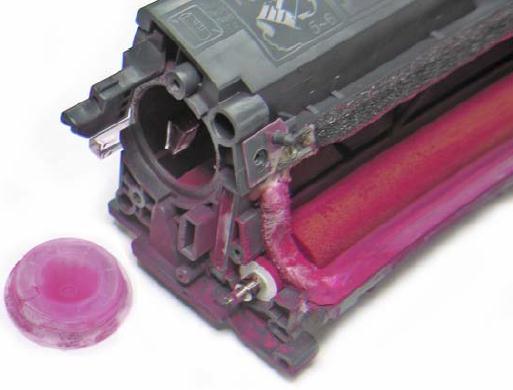 Инструкция по заправке картриджа HP Color LaserJet 2550L - №24 Как заправить HP 2550L